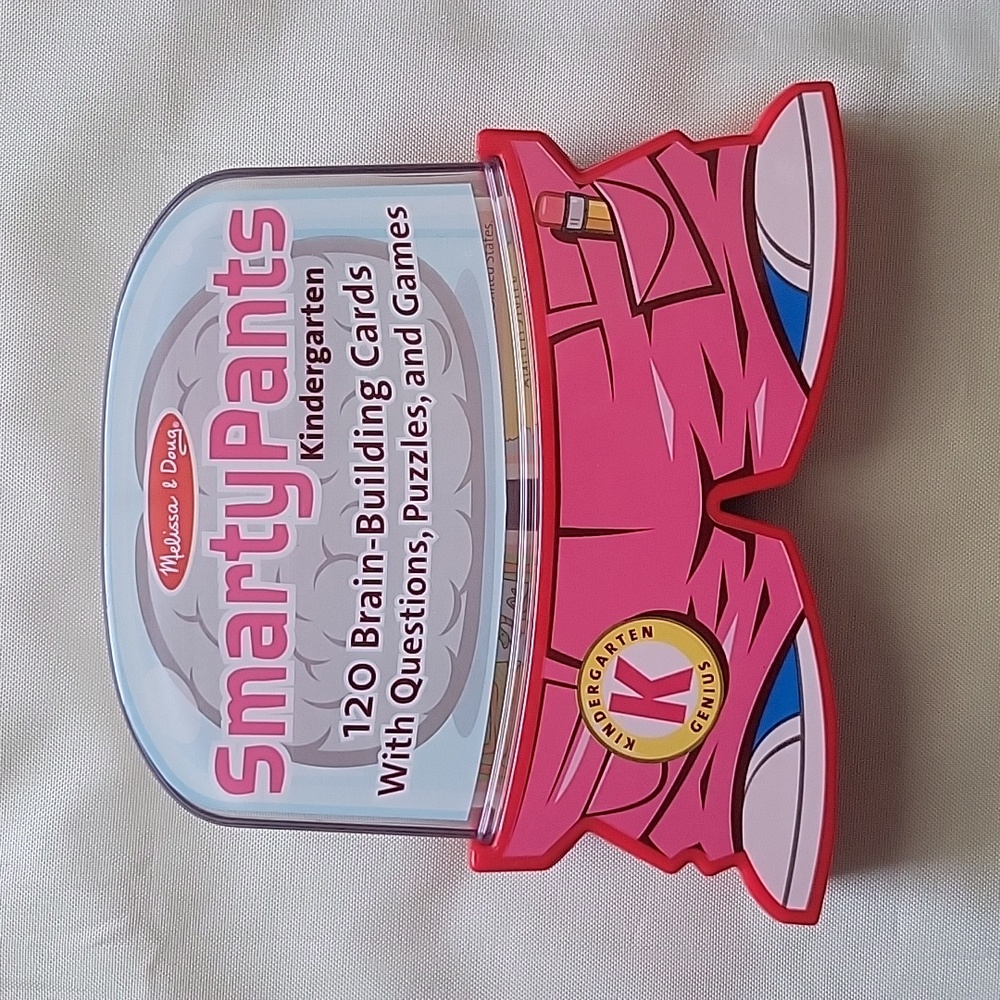 NEW Melissa & Doug Smarty Pants Learning Card Game Kindergarten